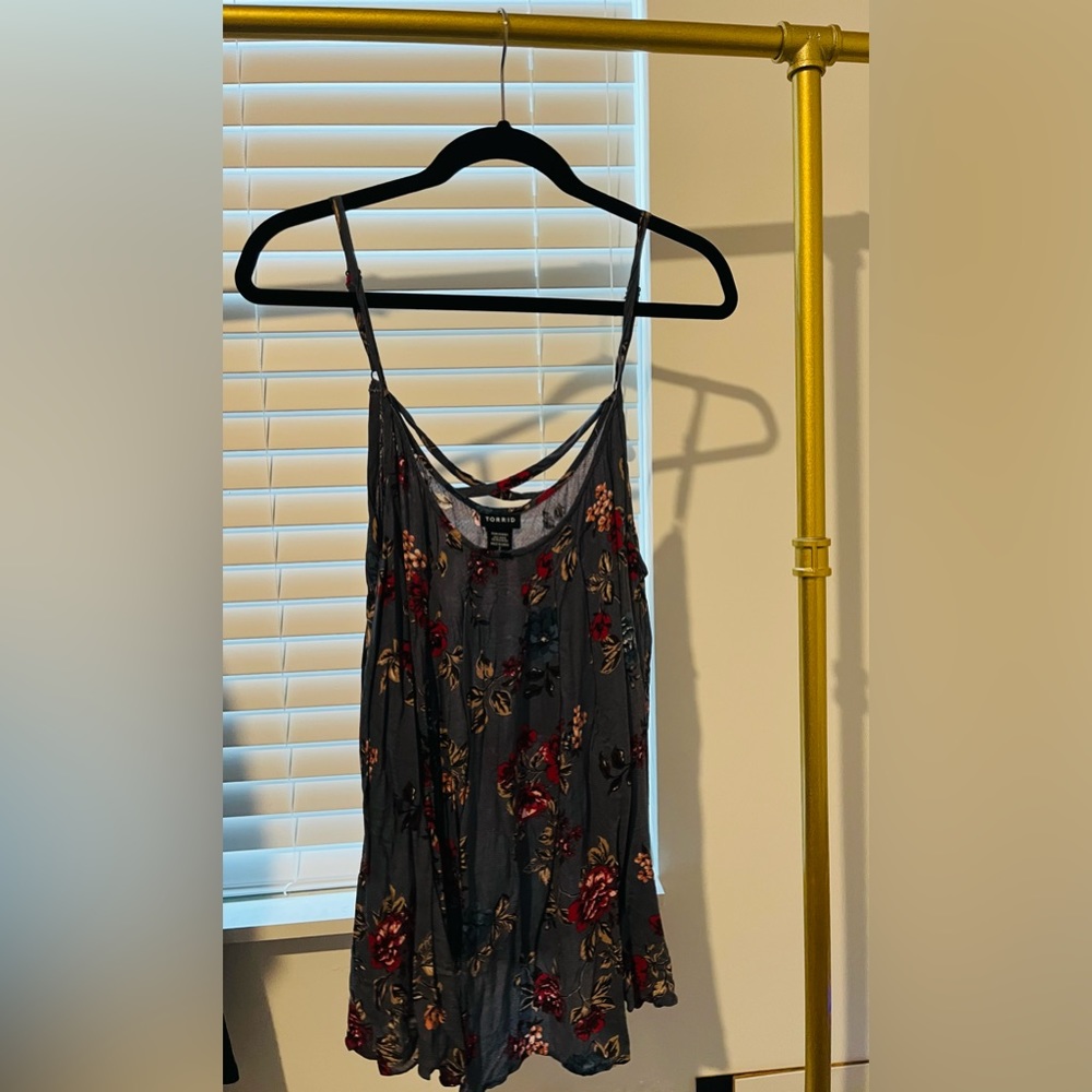 Torrid plus size floral top